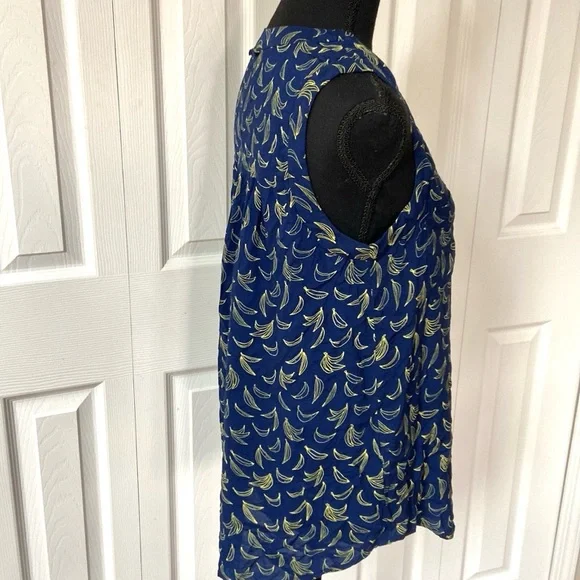 Anthropologie Maeve Sunseeker Banana Sleeveless Blouse - Picture 6 of 15